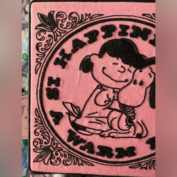 *SOLD* Olympia Le Tan x Peanuts Happiness Is a Warm Puppy Strapped Clutch Bag - Picture 3 of 16